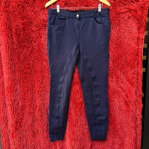 HR Farm Navy blue women's riding breeches full seat